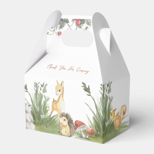 ワイルドワン1thバースデーブラウンベビーディアー&フレンズ フェイバーボックス (正面サイド)