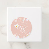 ワイルドワン1thバースデーボホレトロ赤面ピンクデイジー フェイバータグ (インサイチュ)