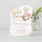 ワイルドワン、ウッドランド、部族 招待状 (スタンド正面)