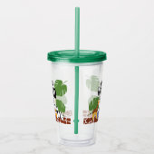 「ワイルドワン」サファリパーソナライズされたアニマルタンブラー アクリルタンブラー (右)