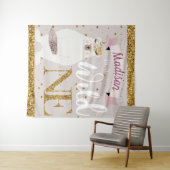 ワイルドワン パーソナライズ ファースト バースデー ガール タペストリー (インサイチュ(横))