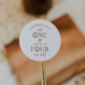 ワイルドワン&フォーエバーワイルドジョイントパーティー ラウンドシール