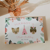 ワイルドワン |ボホキャンプテーマファーストバースデーパーティー ゲストブック