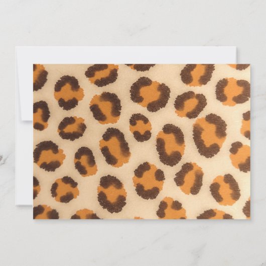 ワイルドワン 招待状 (裏面)