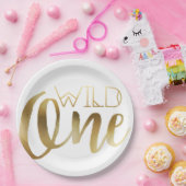 ワイルドワン |最初の誕生日パーティー ペーパープレート (パーティー)