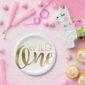 ワイルドワン |最初の誕生日パーティー ペーパープレート (パーティー)