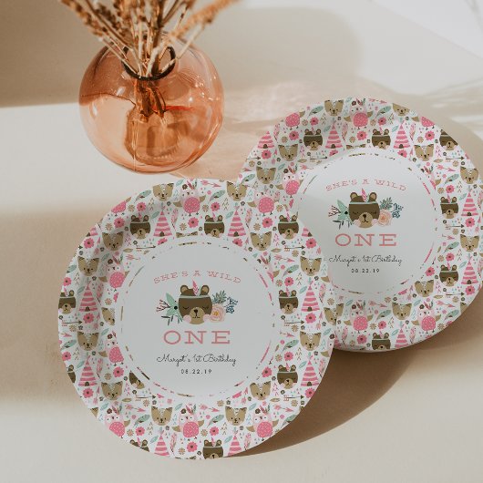 ワイルドワン |最初の誕生日パーティー ペーパープレート