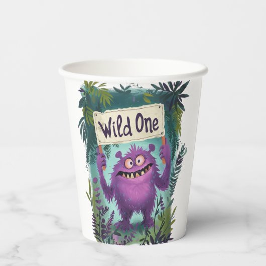 ワイルドワン 紙コップ (裏面)