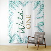 ワイルドワン 誕生日おめでとう フォト 背景 タペストリー (インサイチュ)