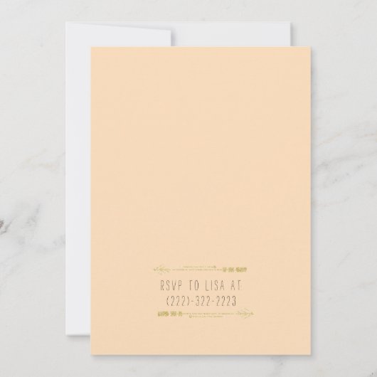 ワイルドワン |誕生日パーティーの招待状写真 招待状 (裏面)