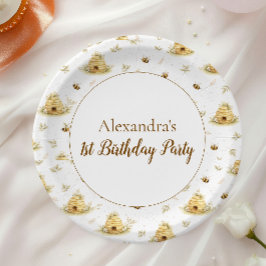 ワイルドワン 誕生日 おめでとう ペーパープレート