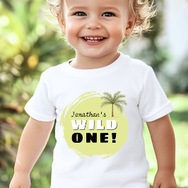 ワイルドワン 1歳の誕生日Tシャツ ベビーTシャツ