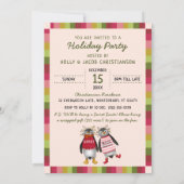 ワイルドンのまわりにのクリスマスツリーホリデーパーティー 招待状 (裏面)