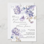 ワイルドヴィオレ初の聖餐式 招待状 (正面)