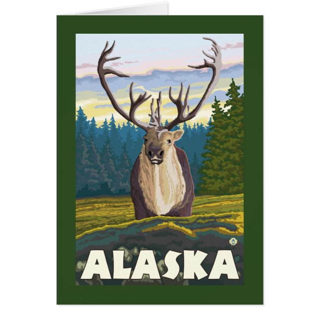 ワイルドヴィンテージ旅行のAlaskaCaribou (正面)