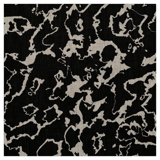 ワイルド大理石3 -白黒 ファブリック (見本)