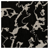 ワイルド大理石3 -白黒 ファブリック (クローズアップ)