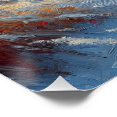 ワイルド威厳のあるネスに生息するスノーフクロウ ポスター (コーナー)