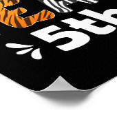 ワイルド教えの5年生のおもしろい新学期 ポスター (角)