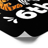 ワイルド教えの6年生のおもしろい先生教え ポスター (角)