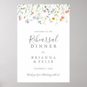 ワイルド数々のカラーフローラリハーサル夕食へようこそ ポスター (正面)