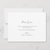 ワイルド数々のカラーフローラ花嫁の提案 ノートカード (裏面)