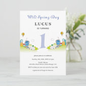 ワイルド春デイ1st誕生日 招待状 (スタンド正面)