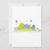 ワイルド春デイ1st誕生日 招待状 (裏面)