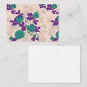 ワイルド春バイオリートノートカード ノートカード (正面/裏面)