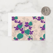 ワイルド春バイオリートノートカード ノートカード (正面/裏面インサイチュ)