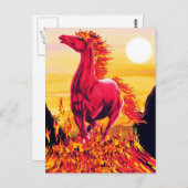 ワイルド消防はがき ポストカード (正面/裏面)