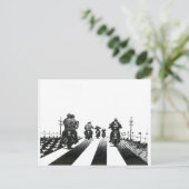 ワイルド生まれなB&W ポストカード (スタンド正面)