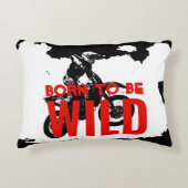 ワイルド生まれモトクロスバイクのスポーツになる アクセントクッション (正面)