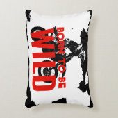 ワイルド生まれモトクロスバイクのスポーツになる アクセントクッション (正面(垂直))