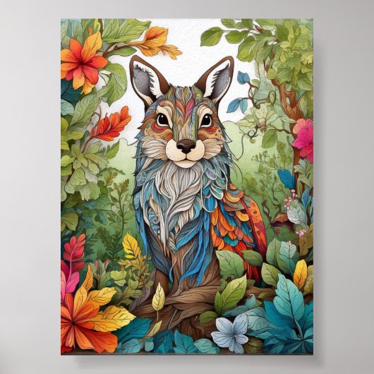 ワイルド疑問に思:自然着色ポスターの調和 ポスター (正面)