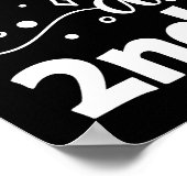 ワイルド約2年生2年生おもしろい学校 ポスター (角)