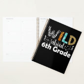 ワイルド約6年生のおもしろい新学期 プランナー手帳 (ディスプレー)