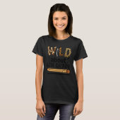 ワイルド約6年生の学年先生 Tシャツ (正面フル)