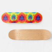 ワイルド絞り染めカラー爆破 スケートボード (横)