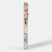 ワイルド美しい織ファッションドり：ワイルドフラワー Case-Mate iPhoneケース (裏面 / 右)