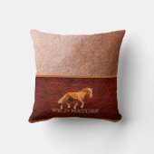 ワイルド自然 – ホースデザインコレクション クッション (裏面)