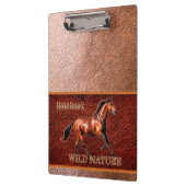 ワイルド自然 – ホースデザインコレクション クリップボード (左)
