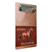 ワイルド自然 – ホースデザインコレクション ミニクリップボード (アングル)