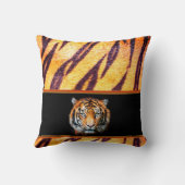 ワイルド自然- TIGERデザインコレクション クッション (裏面)