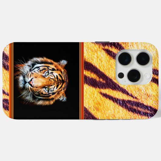 ワイルド自然- TIGERデザインコレクション Case-Mate iPhoneケース (裏面 (横))