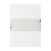 ワイルド花模様招待状用帯 招待状ベリーバンド (裏面例)