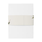 ワイルド花模様招待状用帯 招待状ベリーバンド (裏面例)