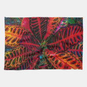 ワイルド葉 キッチンタオル (横)