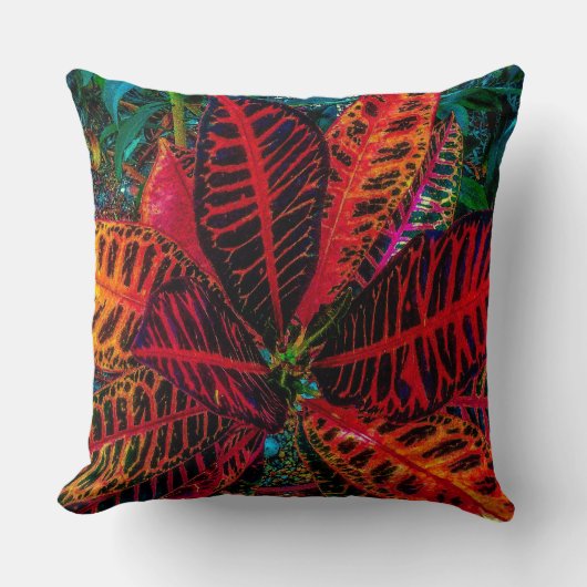 ワイルド葉 クッション (正面)