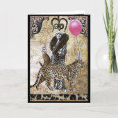 ワイルド誕生日- Mme. Ocelot カード (正面)